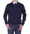 Luciano Natazzi Men's Mock Neck Ribbed S - Image1