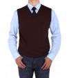 Luciano Natazzi Men's V-Neck Cotton Swea - Image1