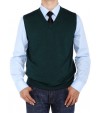 Luciano Natazzi Men's V-Neck Cotton Swea - Image1