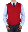 Luciano Natazzi Men's V-Neck Cotton Swea - Image1