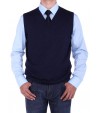 Luciano Natazzi Men's V-Neck Cotton Swea - Image1