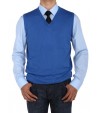 Luciano Natazzi Men's V-Neck Cotton Swea - Image1