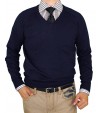 Luciano Natazzi Classic Fit V-Neck Premi - Image1