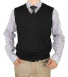 Luciano Natazzi Men's Classic Fit V-Neck - Image1