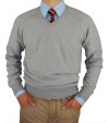Luciano Natazzi V-Neck Merino Wool Sweat - Image3