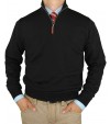 Luciano Natazzi Mens Merino Wool Quarter - Image1