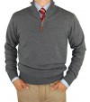 Luciano Natazzi Mens Merino Wool Quarter - Image1