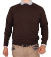 Luciano Natazzi Crew Neck Cotton Sweater - Image1
