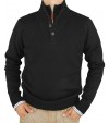 Luciano Natazzi Mens Fashion Double Mock - Image1