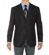 Luciano Natazzi Mens Two Button Notch La - Image1