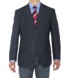 Luciano Natazzi Mens Two Button Notch La - Image1