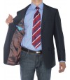 Luciano Natazzi Mens Two Button Notch La - Image4