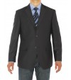 Luciano Natazzi Mens Two Button Notch La - Image1