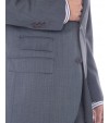 Luciano Natazzi Men's Bird's Eye 160'S W - Image3