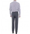 Luciano Natazzi Men's Bird's Eye 160'S W - Image5