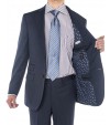 Luciano Natazzi Men's Bird's Eye 160'S W - Image7