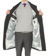 Luciano Natazzi Men's Trend Fit Overcoat - Image5