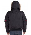 Luciano Natazzi Men's Thermal Padded Hoo - Image4