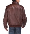 Luciano Natazzi Men's Lambskin Leather V - Image3