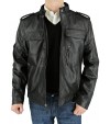 Luciano Natazzi Men's Smooth Leather Zip - Image1