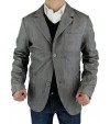Luciano Natazzi Men's Leather Jacket Fit - Image1