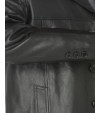 Mens Lambskin Leather Top Coat 3 Button  - Image6