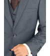 Mens BB Signature 3 Piece Vested Suit Ti - Image5
