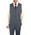 Mens BB Signature 3 Piece Vested Suit Ti - Image7