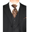 Mens GV Executive 3 Piece Suit Button Ve - Image3