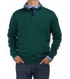 Mens BB Signature Mock Neck 1/4 Zip Swea - Image1