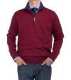 Mens BB Signature Mock Neck 1/4 Zip Swea - Image1