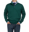 Mens BB Signature Mock Neck 1/4 Button S - Image1