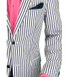 Mens BB Signature Two Button Blazer Trim - Image4