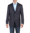 Mens BB Signature Check Modern Two Butto - Image1