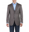 Mens BB Signature Check Modern Two Butto - Image1