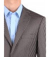 Mens BB Signature Check Modern Two Butto - Image4