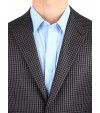 Mens BB Signature Check Modern Two Butto - Image3