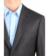 Mens BB Signature Check Modern Two Butto - Image4
