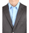 Mens BB Signature Check Modern Two Butto - Image3