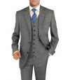 Mens BB Signature Suit Vested Modern Fit - Image1