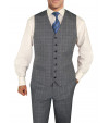 Mens BB Signature Suit Vested Modern Fit - Image5