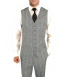 Mens BB Signature Suit Vested Modern Fit - Image5