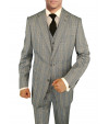 Mens BB Signature Suit Vested Modern Fit - Image6