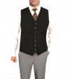Mens BB Signature Suit Vested Modern Fit - Image4
