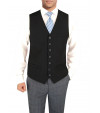 Mens BB Signature Suit Vested Modern Fit - Image4
