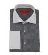 Mens GV Executive Stripe Dress Shirt Cot - Image1