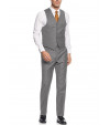 Mens Suit Vested Three Piece Blazer Jack - Image3