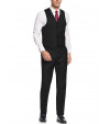 Mens Suit Vested Three Piece Blazer Jack - Image3